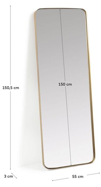 Zidno ogledalo 55x150,5 cm Marco – Kave Home