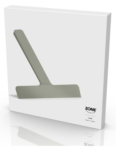 Svijetlo zeleni brisač za stakla s držačem 22 cm Ume – Zone