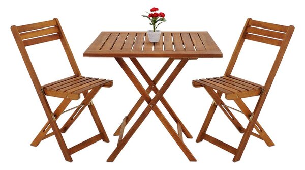 Casaria Balkonski set od akacijevog drveta