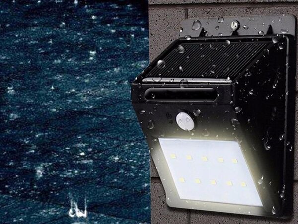 30 LED solarna zidna svjetiljka s pokretom sezona Pir