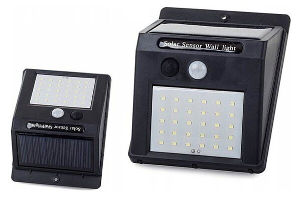30 LED solarna zidna svjetiljka s pokretom sezona Pir