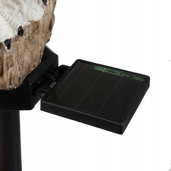 Solarna LED vrtna svjetiljka Bijele sove 43 cm 2W