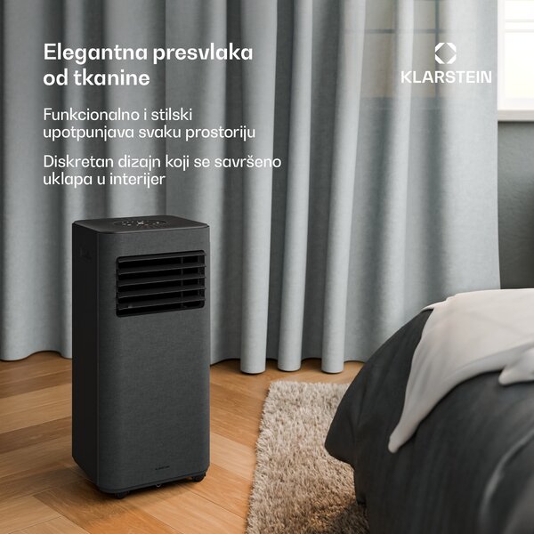 Klarstein AireLux mobilni klima uređaj | 9000 BTU | 31 cm | 33 m² | Energetski razred A
