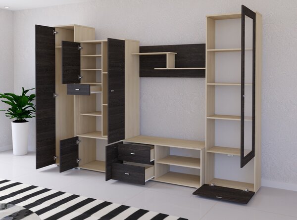 Set za dnevni boravak Arves (jasen + hrast canterbury)