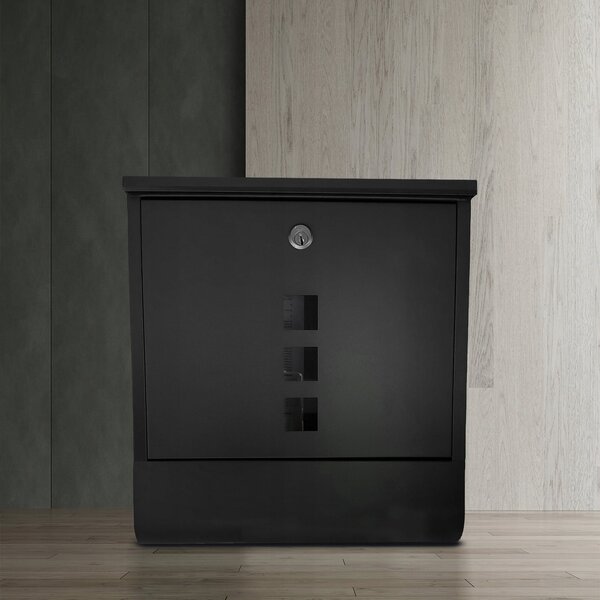 Vodootporan poštanski sandučić s utorom za novine antracit lbx