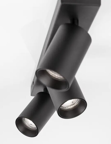 TOD REFLEKTOR CRNI GU10 3x10 Watt IP20 220-240 Volt D: 55 W: 6 H: 12.7 cm NL9012302