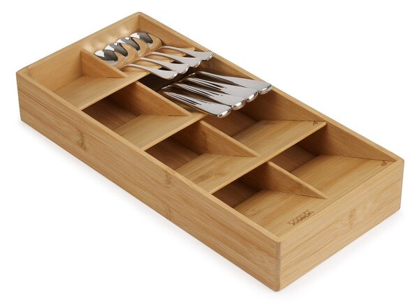 Organizator pribora od bambusa u prirodnoj boji 17,5 x 38 cm DrawerStore – Joseph Joseph