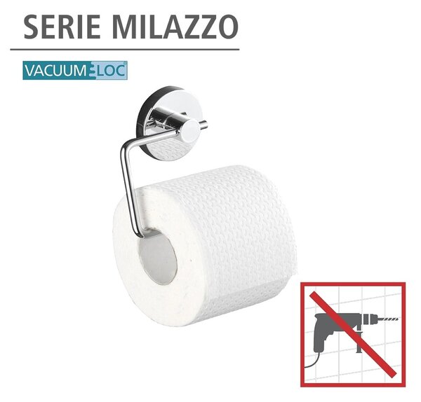 Sivi samoljepljiv set pribora za kupaonicu Milazzo – Wenko