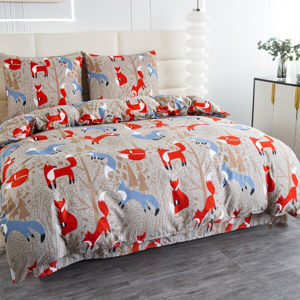 Posteljina od mikrovlakana RED FOX smeđa Dimenzije posteljine: 70 x 90 cm | 140 x 220 cm