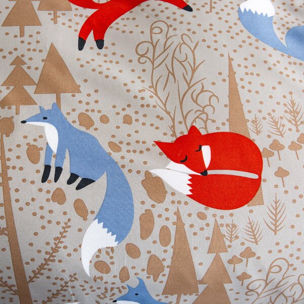 Posteljina od mikrovlakana RED FOX smeđa Dimenzije posteljine: 70 x 90 cm | 140 x 220 cm