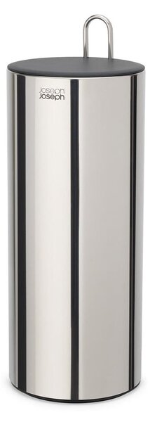Metalni držač za WC papir u srebrnoj boji Luxe – Joseph Joseph