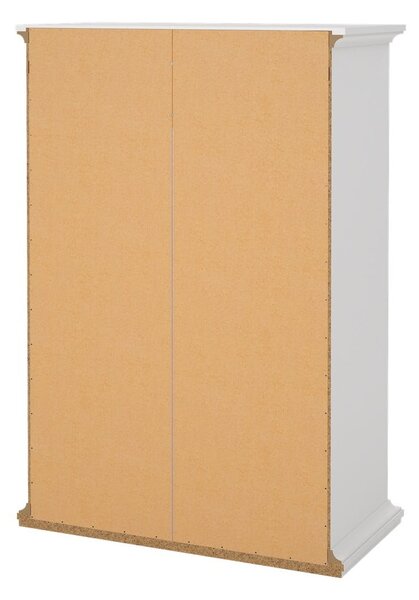Bijela visoka komoda 96x140 cm Paris – Tvilum