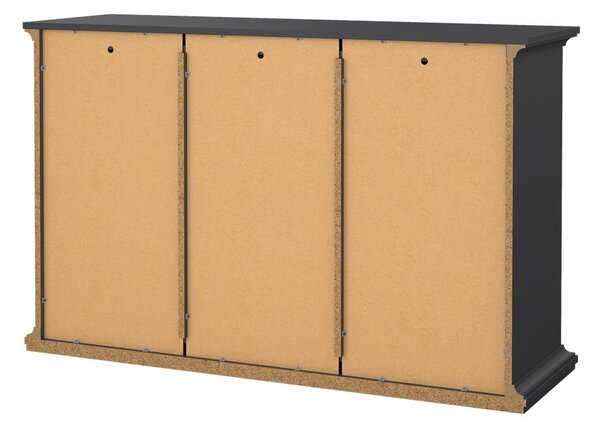Siva niska komoda 144x92 cm Paris – Tvilum