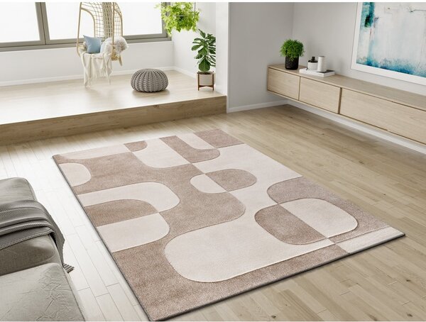 Krem tepih 120x170 cm Lena – Universal