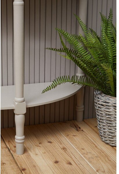 Bež pomoćni stol od masivnog bora 30x80 cm Heritage – Premier Housewares