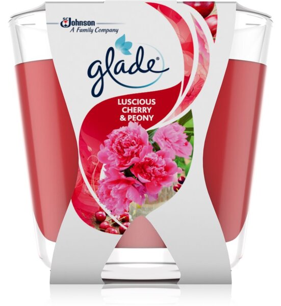 GLADE Luscious Cherry & Peony mirisna svijeća 70 g