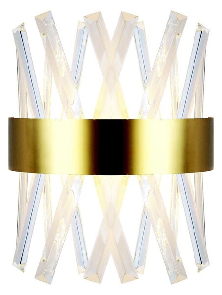 Zidna svjetiljka 4XG9/4W/230V zlatna