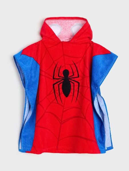 Sinsay - Ručnik pončo s kapuljačom Spider-Man