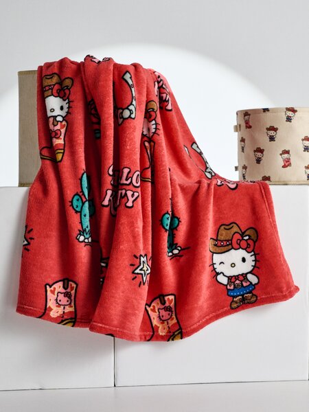 Sinsay - Deka s motivom kauboja Hello Kitty