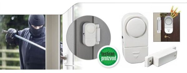 Protuprovalni bežični alarm za kuću, garažu, vrata, prozore