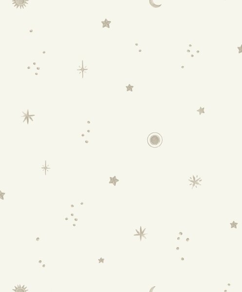 Dječja flis tapeta za zid, bijela, nebo, LD3617, Little Dreamers, Grandeco | Ljepilo besplatno