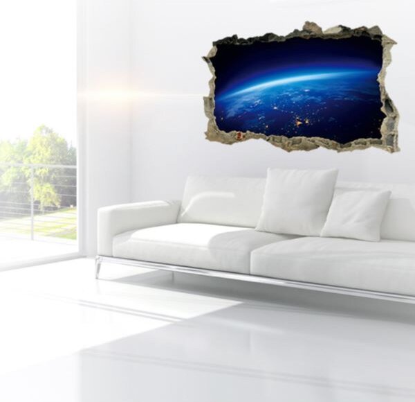 3D zidna naljepnica Astronaut