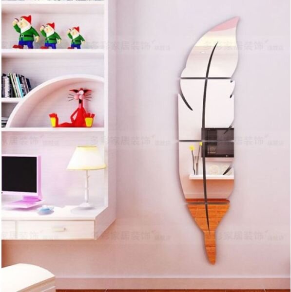 Zrcalna naljepnica za zid 120cm