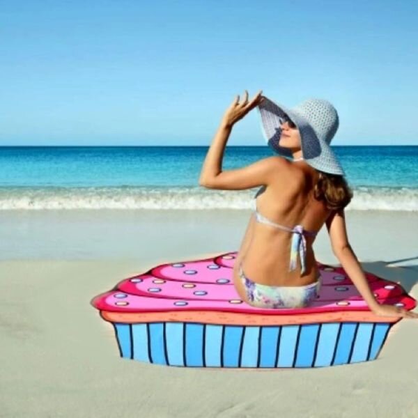 Prostirka za plažu u raznim oblicima