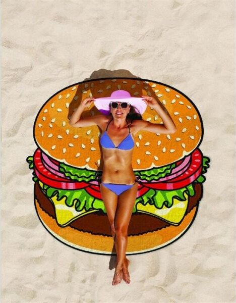 Prostirka za plažu u raznim oblicima